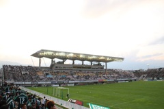 松本山雅試合前