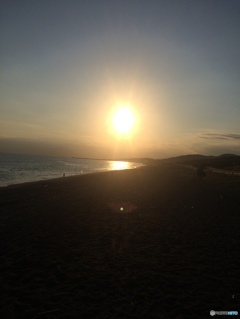 autumn sunset