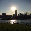 夕日