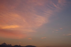 夕暮れの空