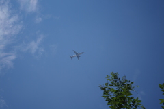 17_青空と飛行機
