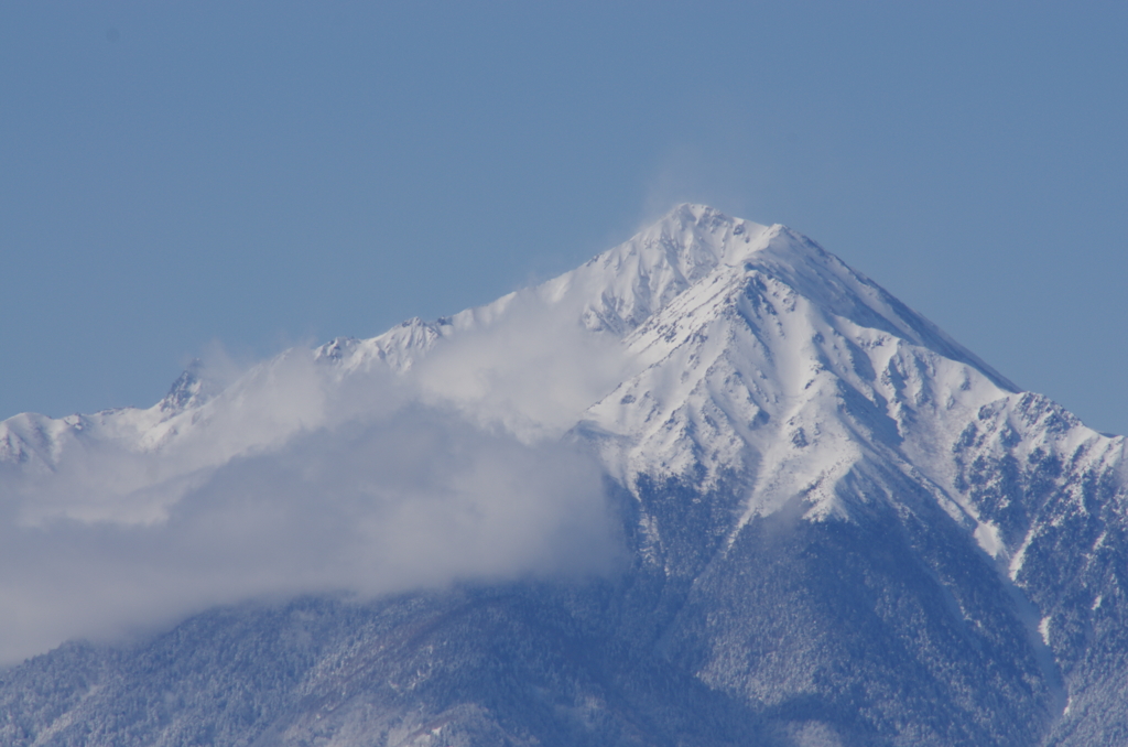 冬の山