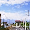 ローカル線の駅で_フィルムにて