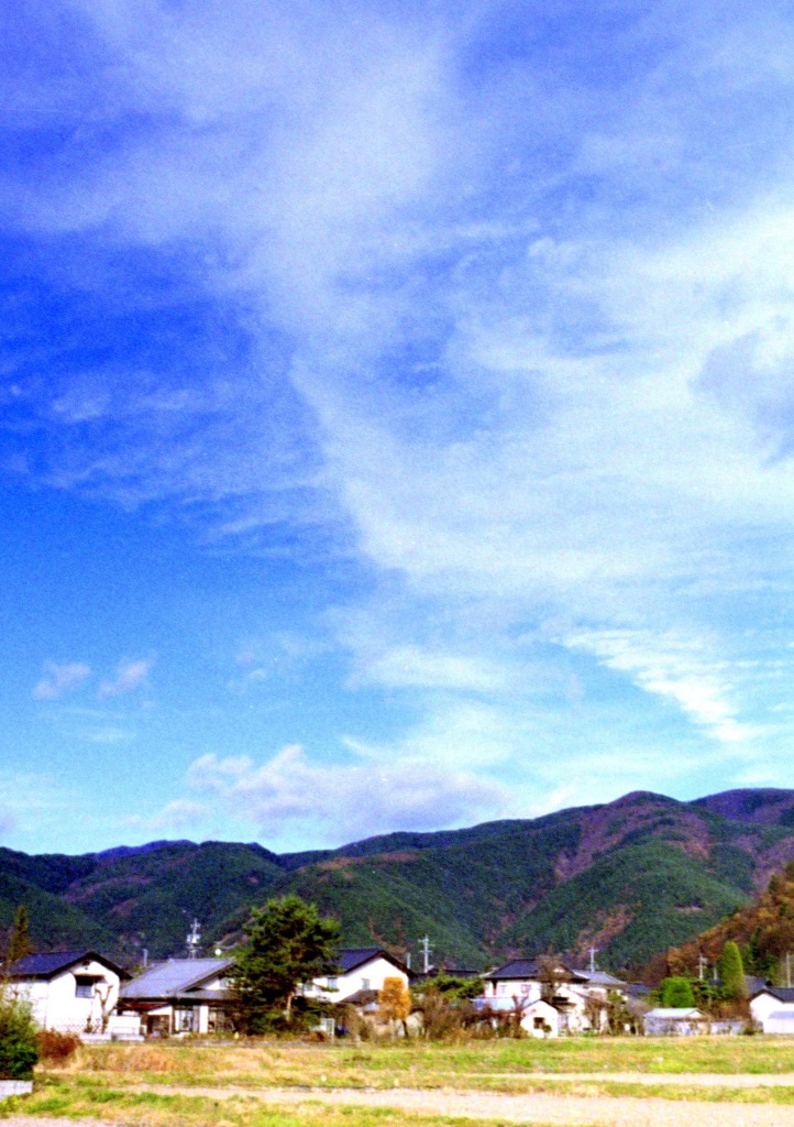 秋の空_フィルムにて