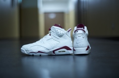 aj6 maroon