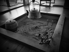 囲炉裏のある風景