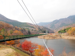 意外と揺れる吊橋