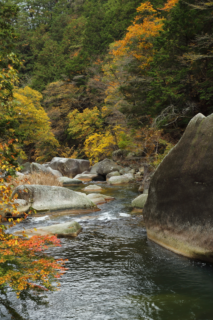 昇仙峡の紅葉