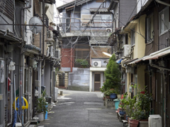 雨漏りと電線