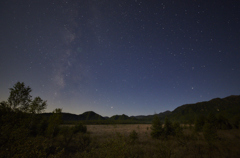 初めての星空
