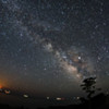 天の川と月の出（２）