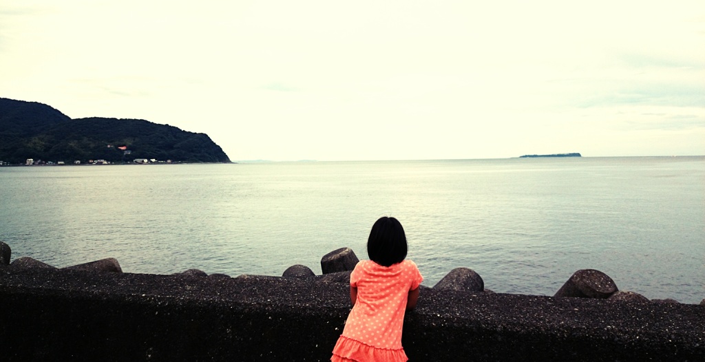 海を見てしんみり