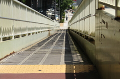 歩道橋から