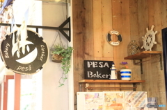 オシャレなパン屋さんのショップスナップ