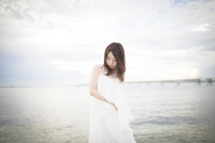 「Cloudy sky blue sea」3