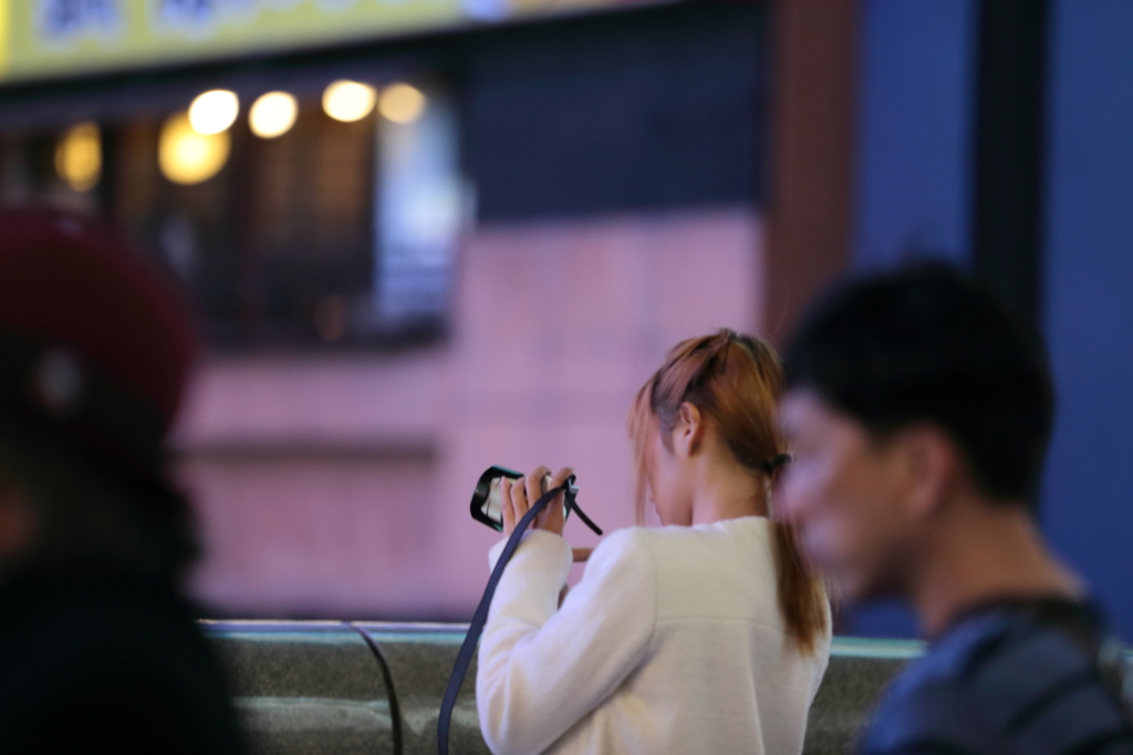 韓国人 美人カメラ女子