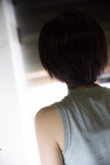 「short hair -cheveux-」