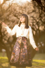 「梅花の中で」