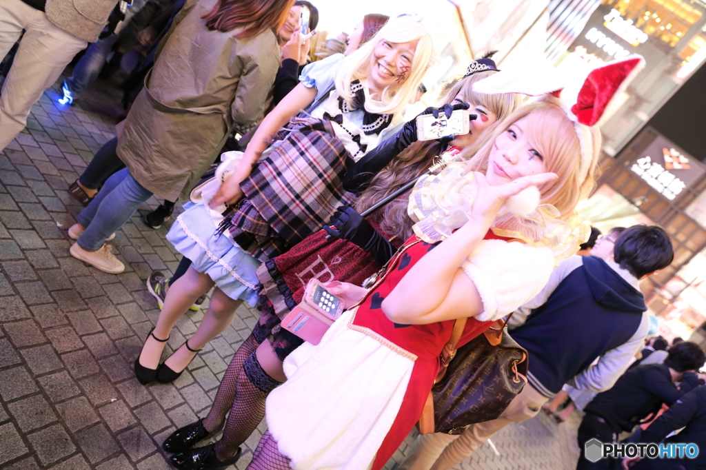 バニーちゃん（ハロウィンのコスプレ）