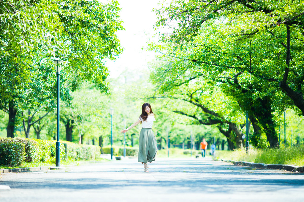 「green road 緑の道」～135mmバージョン～