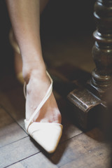 bare feet