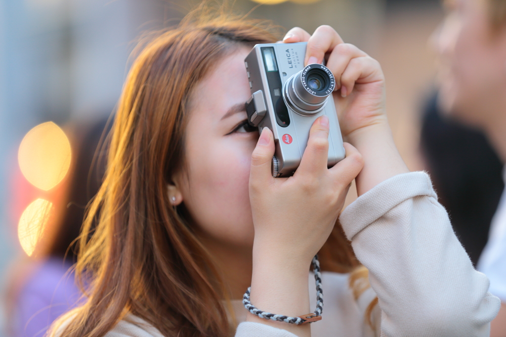 LEICA カメラ女子