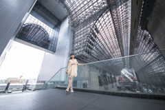 「京都の駅＆お寺の"超広角バージョン"」