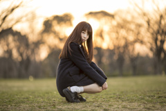 「夕焼けの広場」