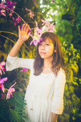 「花と自然に包まれて」