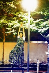 夜中の電灯