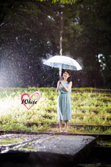 「雨が降った後は、虹の橋ができるんだ」