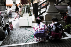 祭り浴衣
