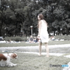 Woman & Dog