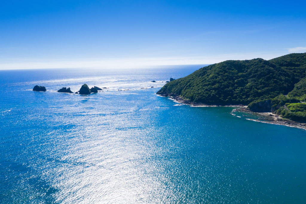 丸木崎展望所からの風景