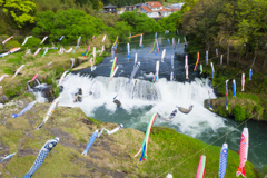 初夏の湯之尾滝