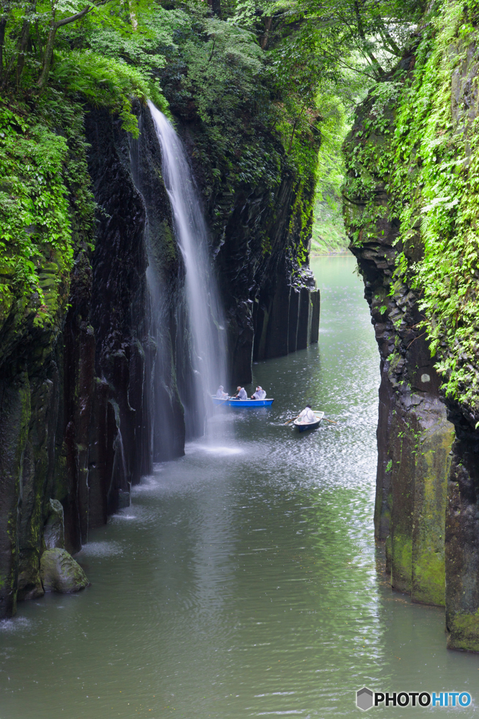 高千穂峡 真名井の滝