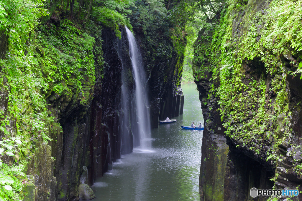 高千穂峡 真名井の滝