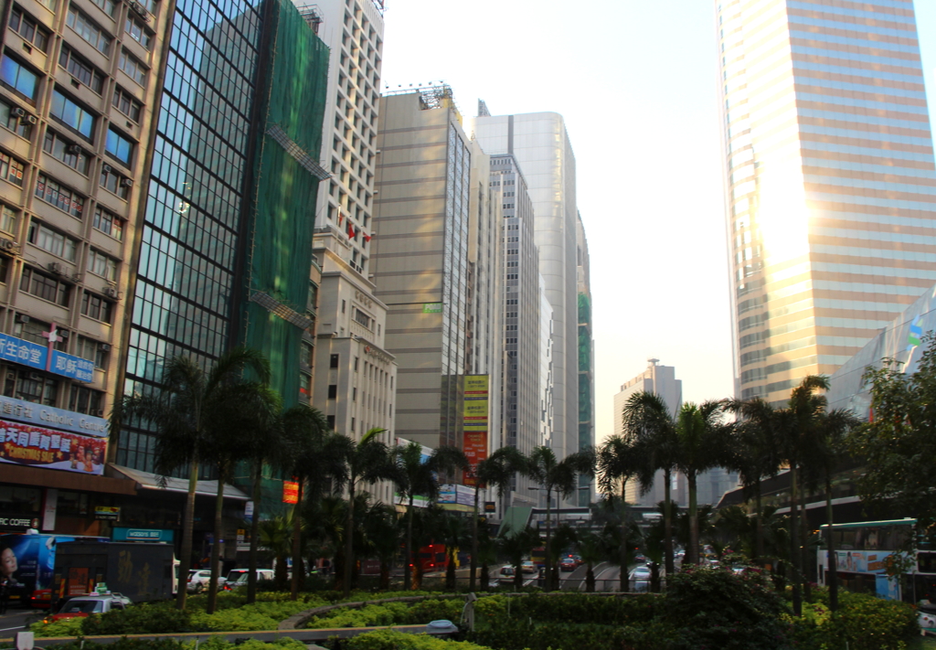 香港の街並み
