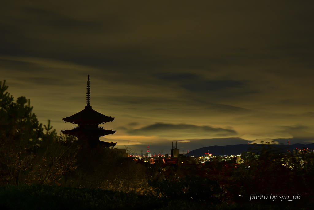 京都の夜明け前