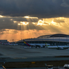 関空 夕景