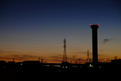 師走の夕暮れ