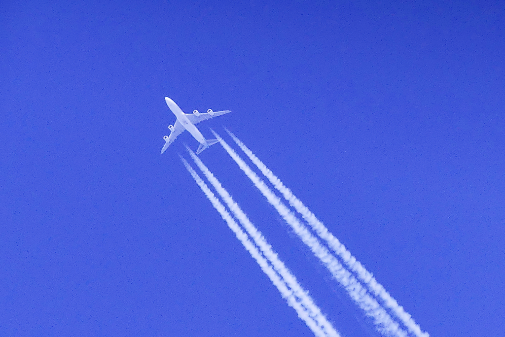 青空突き抜けて