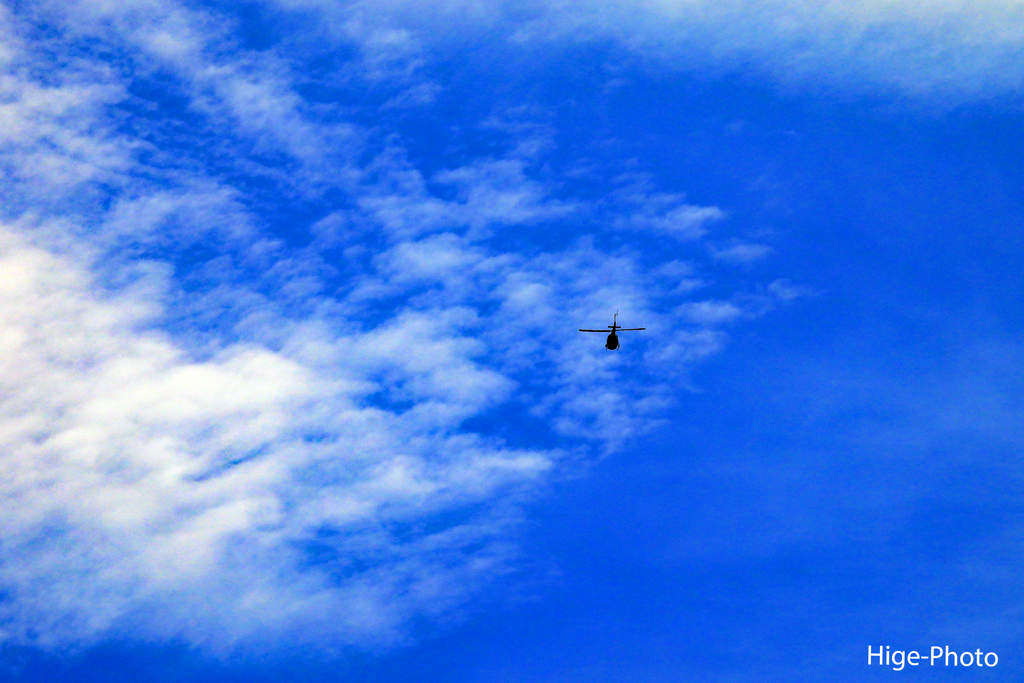 やけにヘリコが飛んだ日