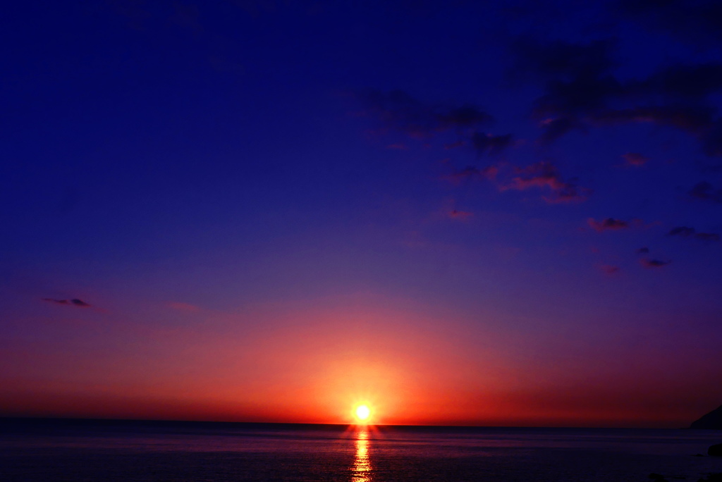 とっておきの夕焼け