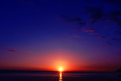 とっておきの夕焼け