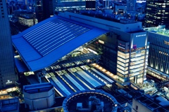 上から大阪駅（4/10S）