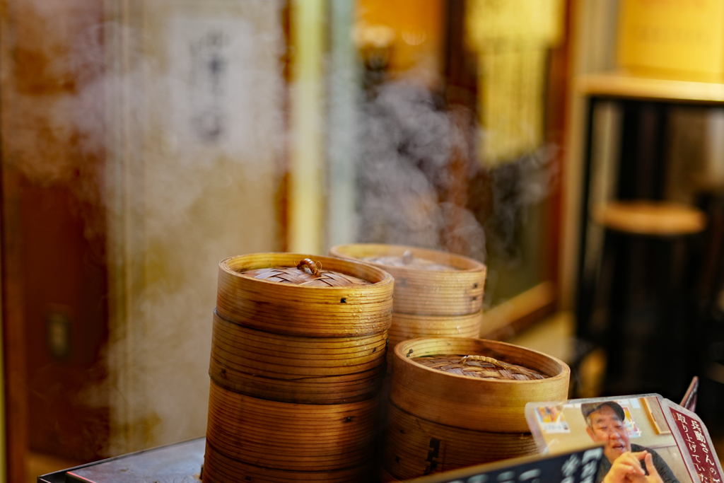 美味しい～湯気