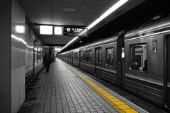 寂しい駅
