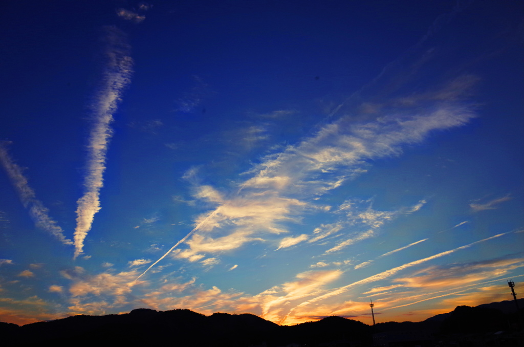 気持ちのいい雲。