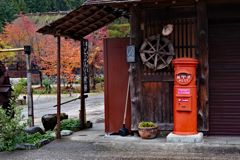 ポストは風景